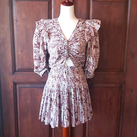 NWT SEA PRIYA PRINTED ORGANIC COTTON ROMPER SIZE 6 - Picture 4 of 16